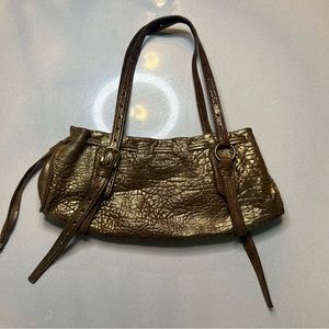 Miu Miu Broze/Gold Shoulder Bag